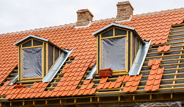 Intégration de lanterneau pour toiture Lens