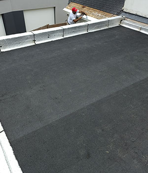 Toit plat étanche Lens