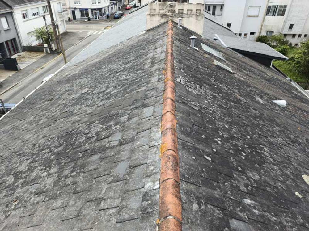 Réfection complète de toit en ardoise à Arras
