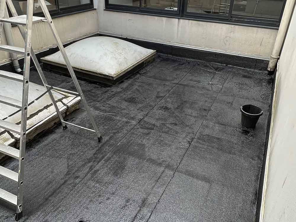 Rénovation toiture plate à Lens